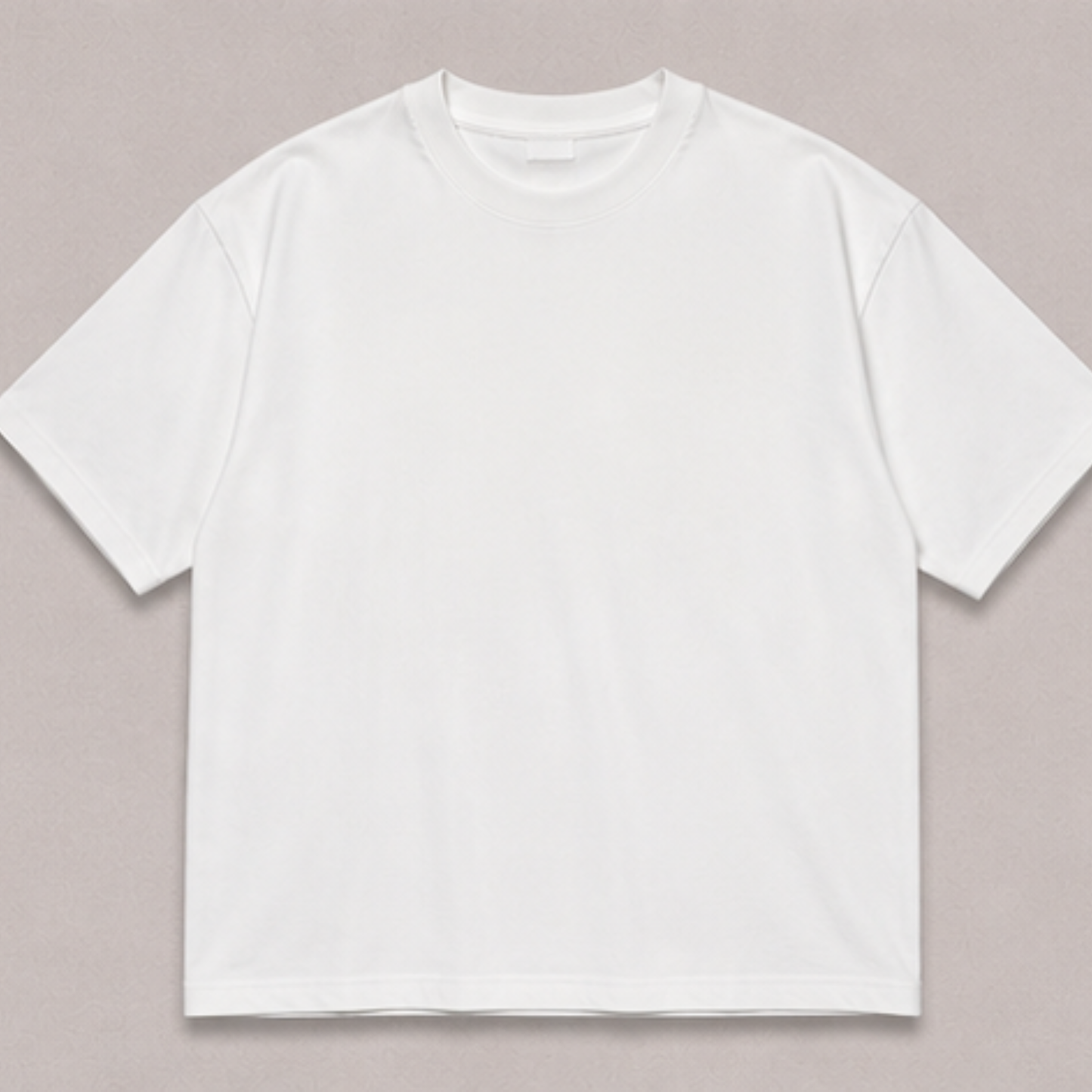 Playera Overside Blanca| 100%Algodon Peinado 220g